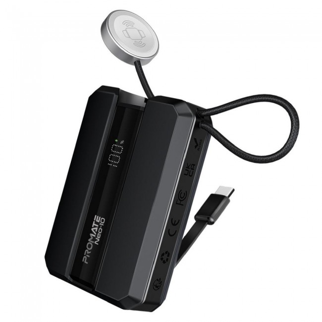 Promate Neo-10 10000mAh Black (neo-10.black)