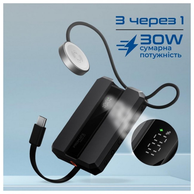 Promate Neo-10 10000mAh Black (neo-10.black)
