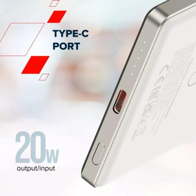 Canyon OnCharge 505 slim 5000mAh 20W Beige (CNS-CPB505BE)