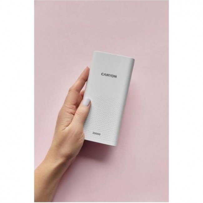 Canyon PB-2001 20000mAh White CNE-CPB2001W (5291485008314)