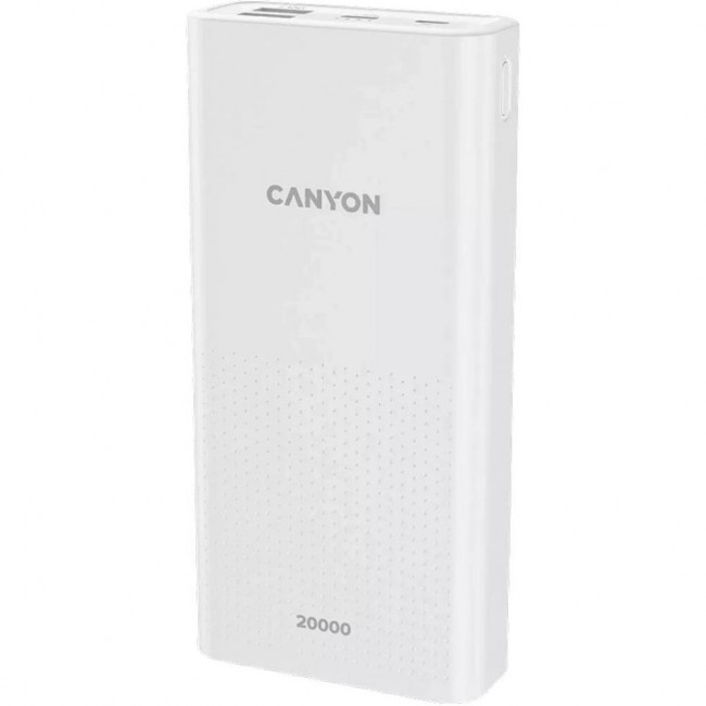 Canyon PB-2001 20000mAh White CNE-CPB2001W (5291485008314)
