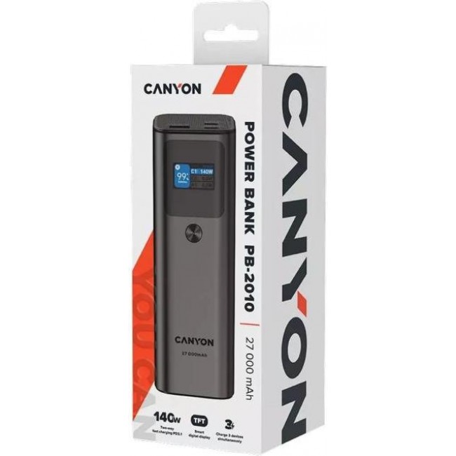 Canyon PB-2010 27000mAh Dark Grey (CNE-CPB2010DG)