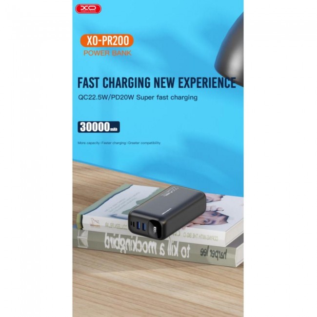 XO PR200 30000mAh 22.5W Black