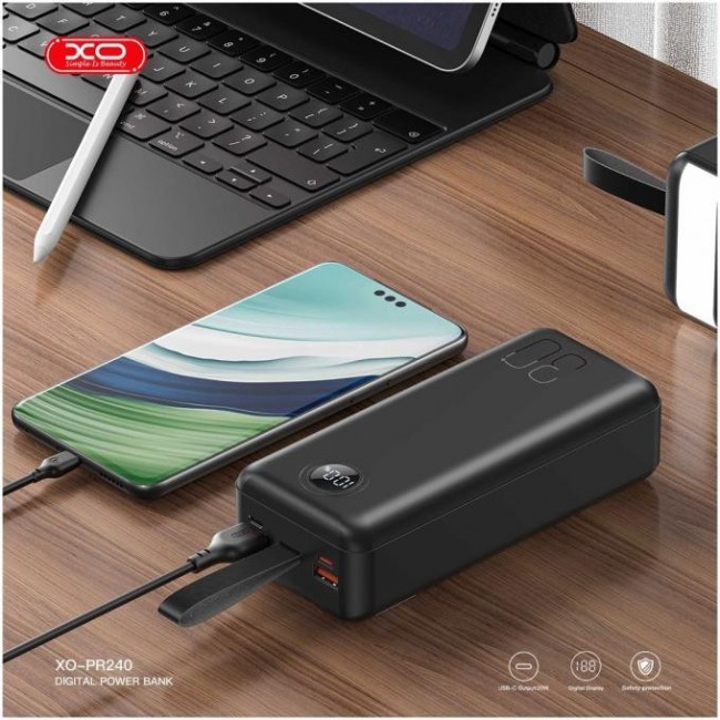 XO PR240 30000mAh 22.5W Black