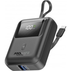 Promate PowerPod-10 10000mAh Black (powerpod-10.black)