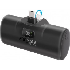 Promate PowerUp-c 5000mAh USB-C Вlack (powerup-c.black)