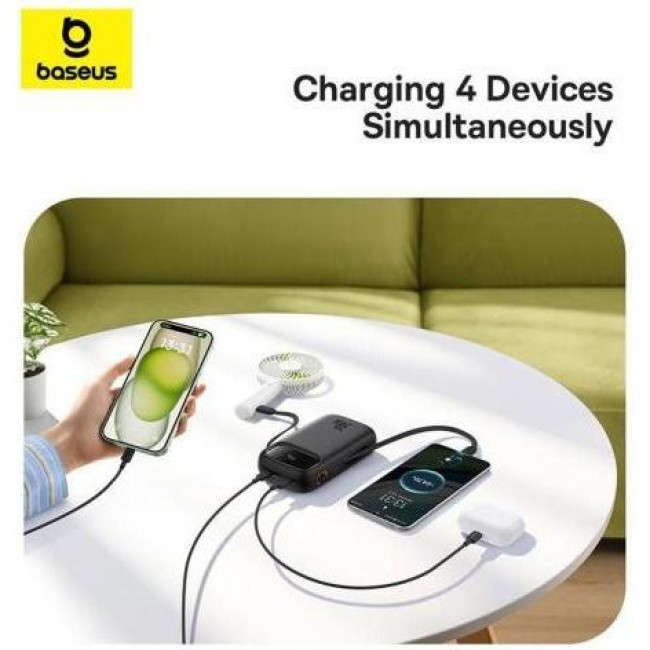 Baseus QPow2 20000mAh 30W Black (P10055009113-00)