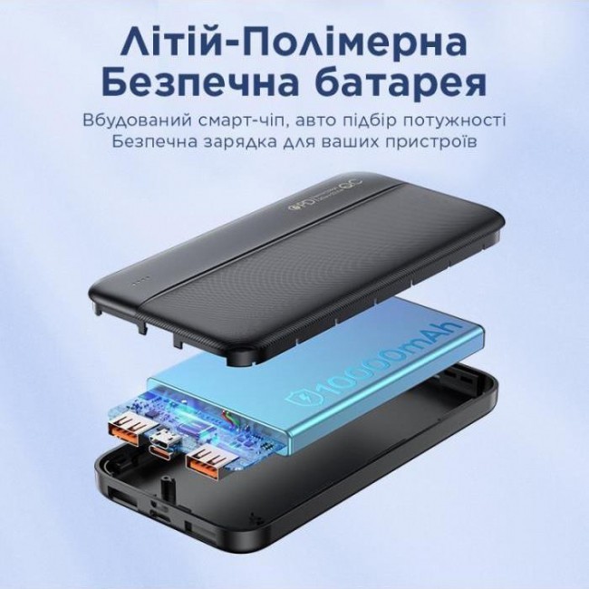 REMAX RPP-212 Tinyl 10000mAh Black