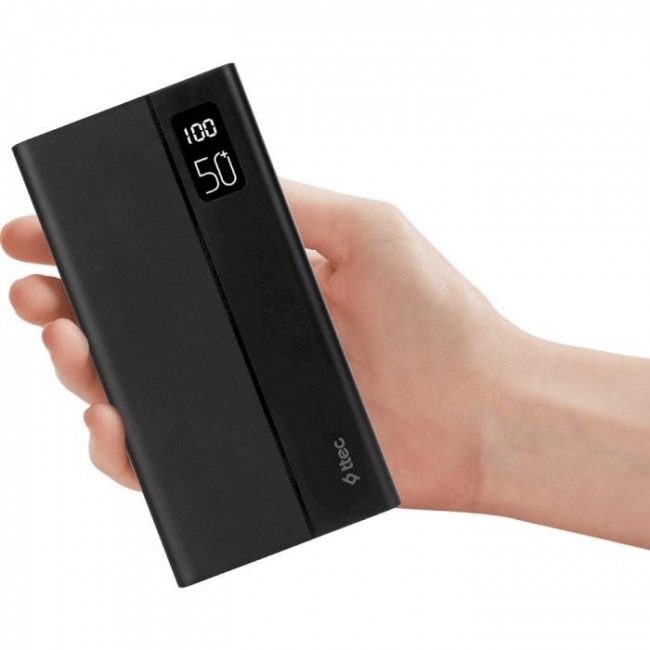TTEC ReCharger Mega LCD 50000mAh Black (2BB197S)