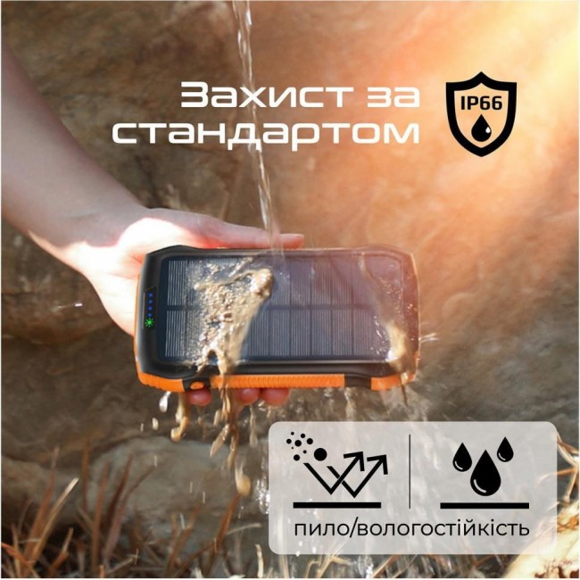 Promate SolarTank 20000 mAh (solartank-20pdqi.black)