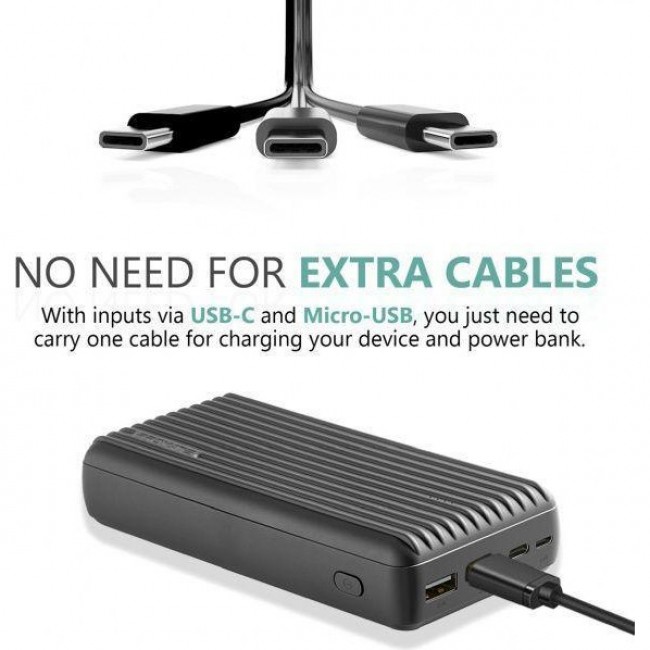 Promate Titan-30 30000 mAh Black (titan-30.black)