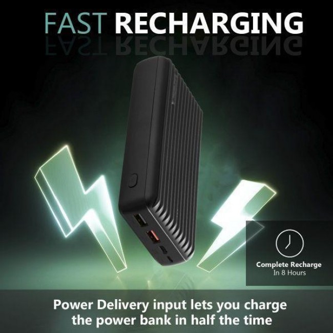 Promate Titan-30 30000 mAh Black (titan-30.black)