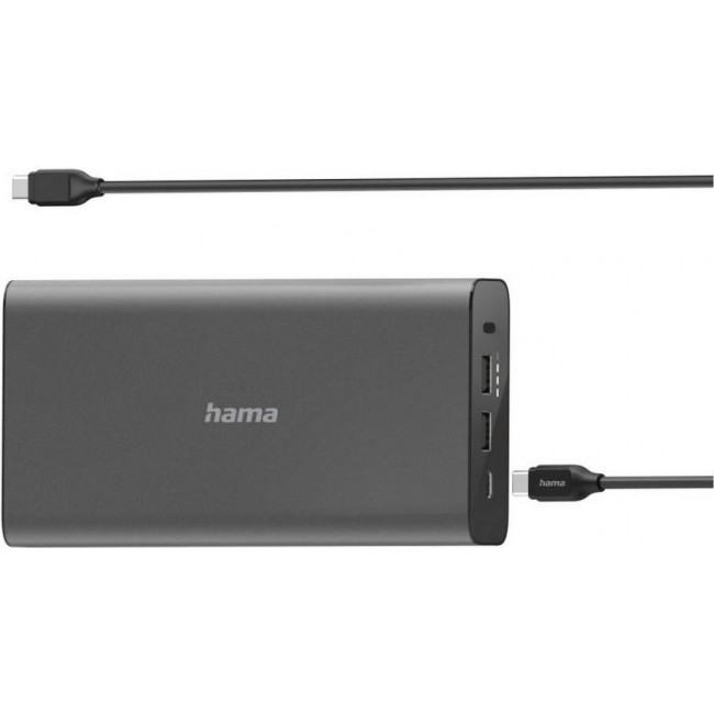 HAMA Universal 26800mAh PD 5-20V/60W Grey (00200012)