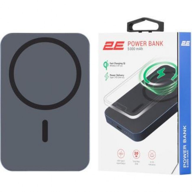 2E Wireless QI 5000mAh Blue (2E-PB0545-BLUE)