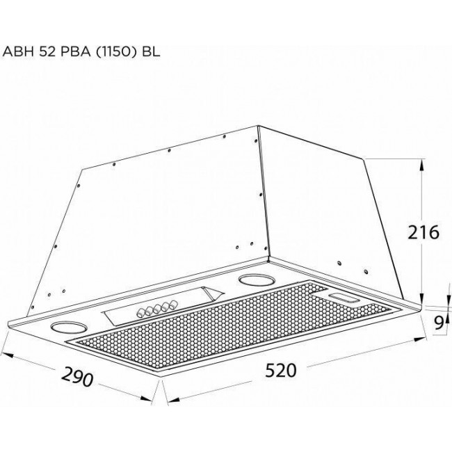 Pyramida ABH 52 PBA (1150) IX