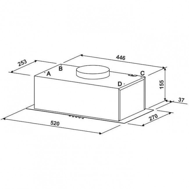 Jantar BILT 650 LED 52 BL