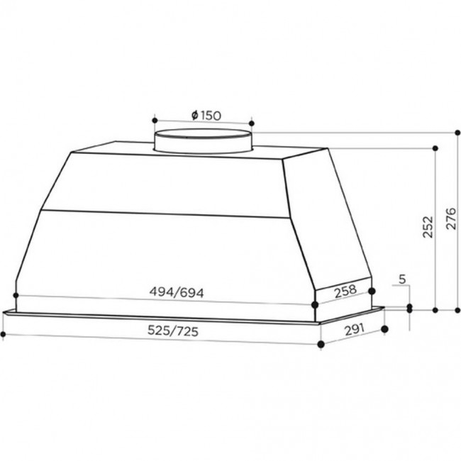 Faber BI 52 SS 2LS (305.0588.062)