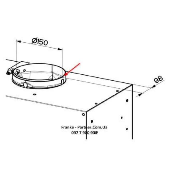 Витяжка Franke Box Flush EVO FBFE BK MATT A70 (305.0665.365)