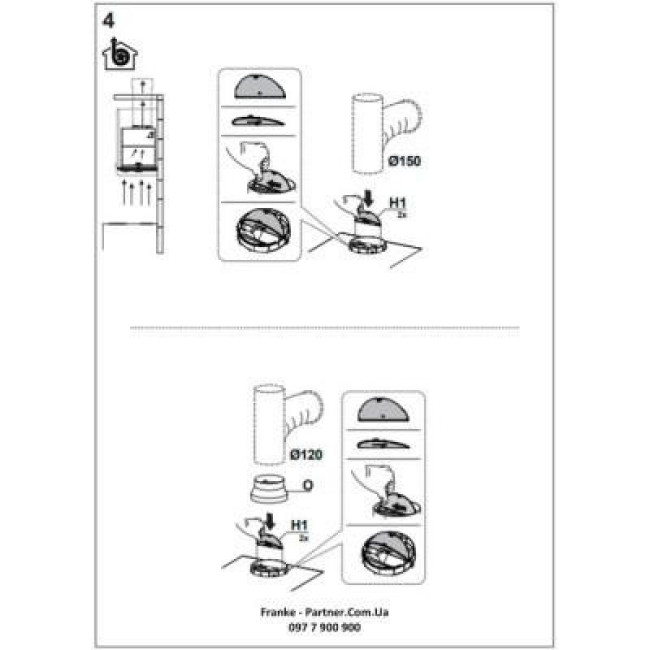 Витяжка Franke Box Flush EVO FBFE BK MATT A70 (305.0665.365)