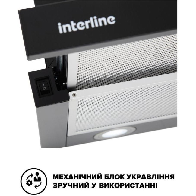 Вытяжка INTERLINE DELI BL A/60/2/T