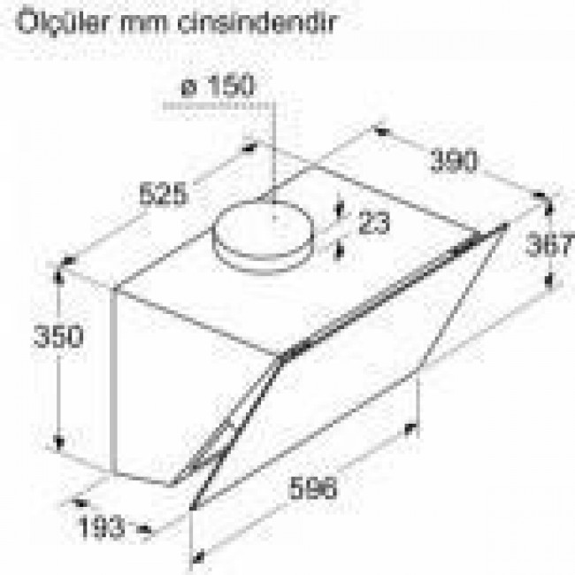 Bosch DWK66PJ20T