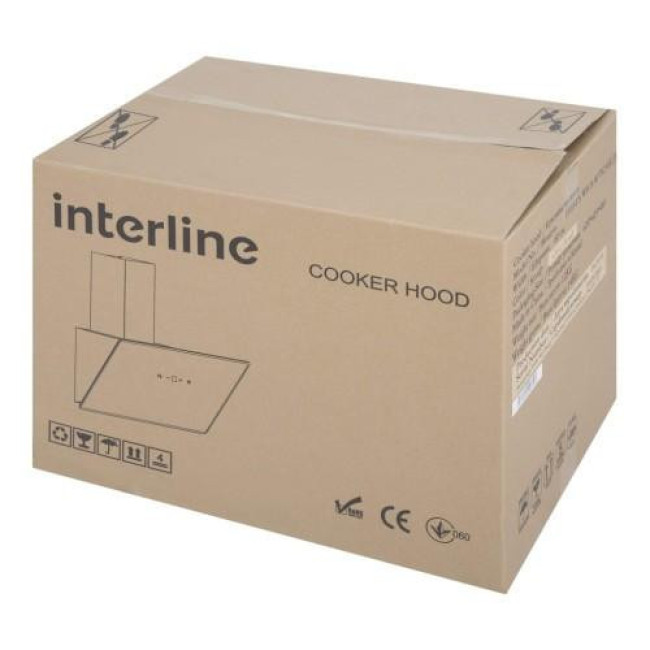 Витяжка Interline FIESTA WH A 60 TC/GL/A