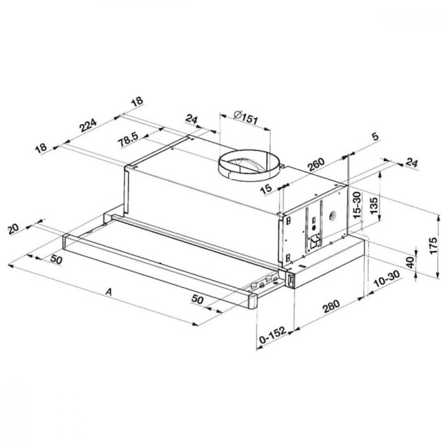 Вытяжка Beko HNT61310X