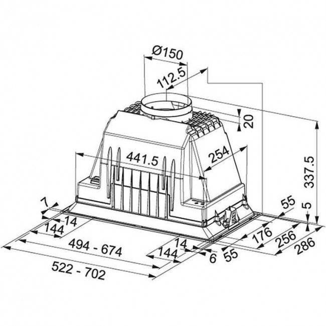 Franke INCA PLUS FBI 705 PLUS (305.0599.544)