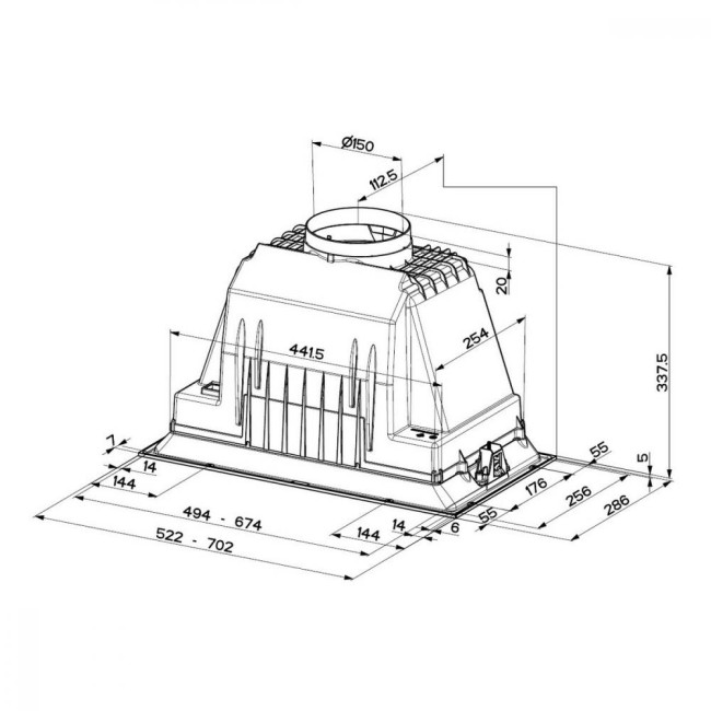 Вытяжка Faber INKA LUX SMART EV8 X A52 (305.0604.603)