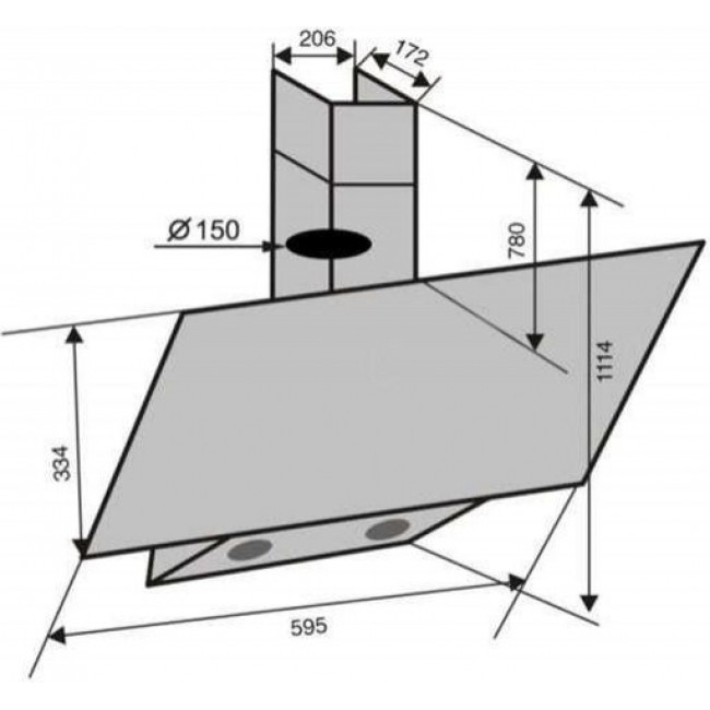 Ventolux MIRROR 60 BG (1000) TC MS