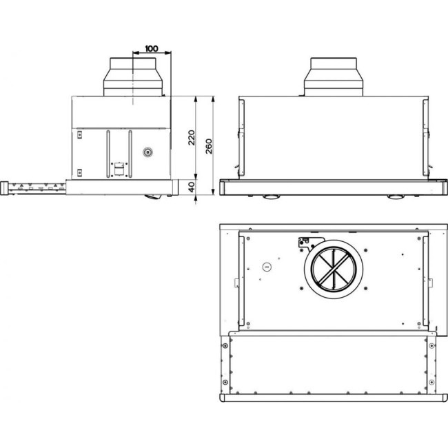 Вытяжка Faber Maxima NG ECO EV8 AM/X A60 (315.0635.140)