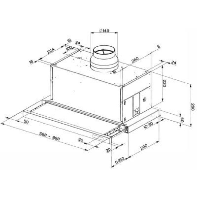 Вытяжка Faber Maxima Ng Touch Ev8 Led X A60 (315.0635.146)