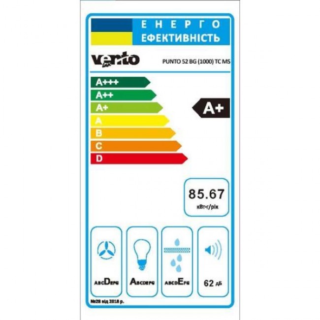 Ventolux PUNTO 52 BG (1000) TC MS