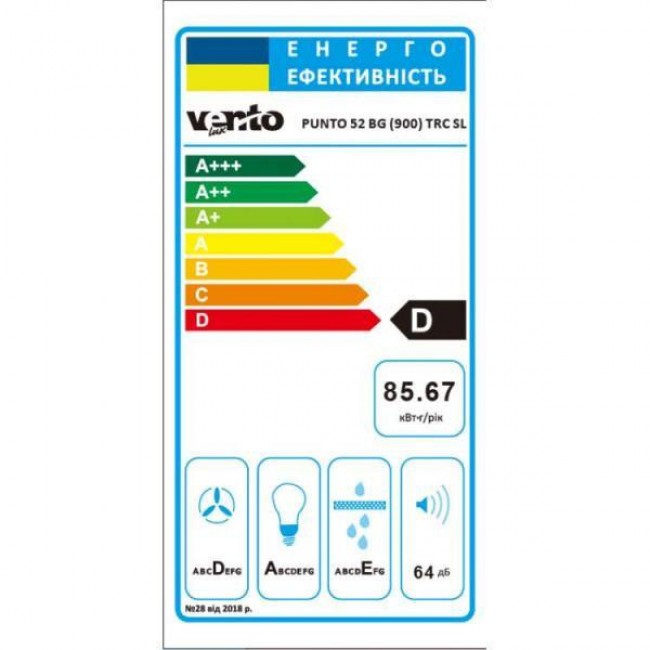 Ventolux PUNTO 52 BG (900) TRC