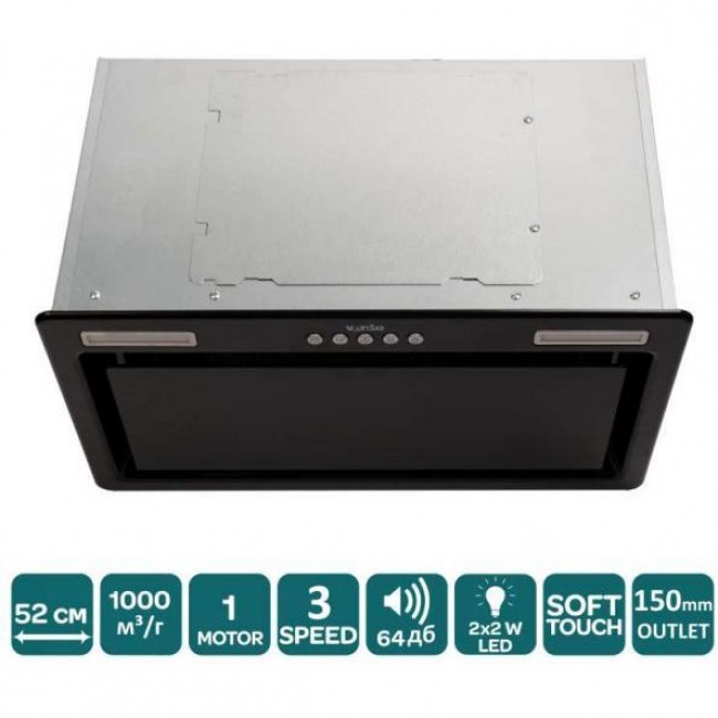 Ventolux PUNTO 52 BKG (1000) ST