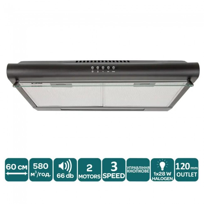 Ventolux ROMA 60 BK LUX