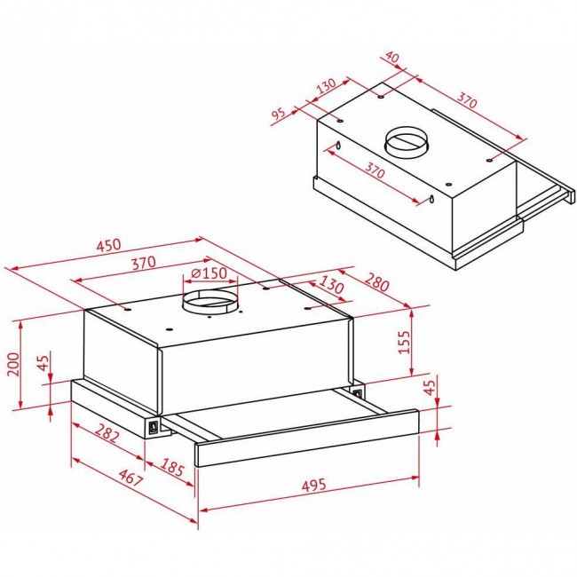 Perfelli TL 5212 WH 700 LED