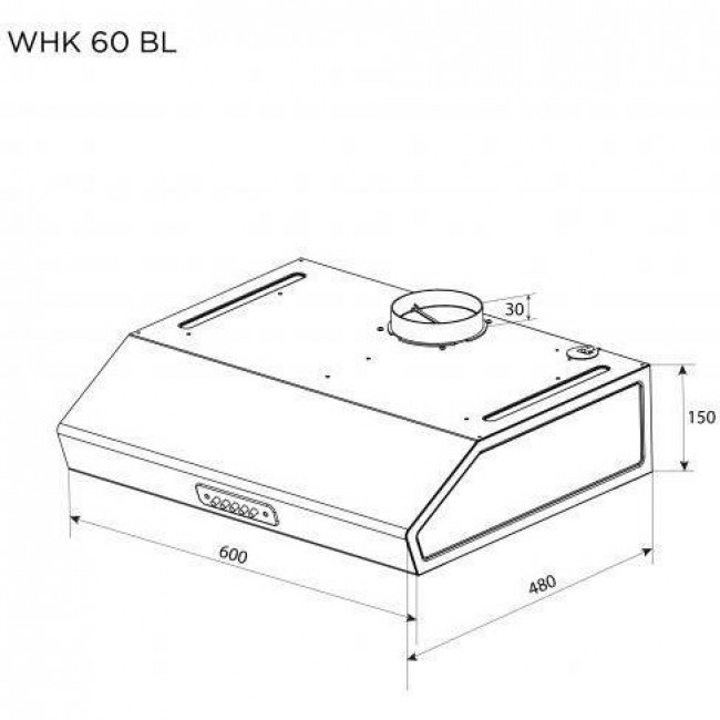 Pyramida WHK 60 BL