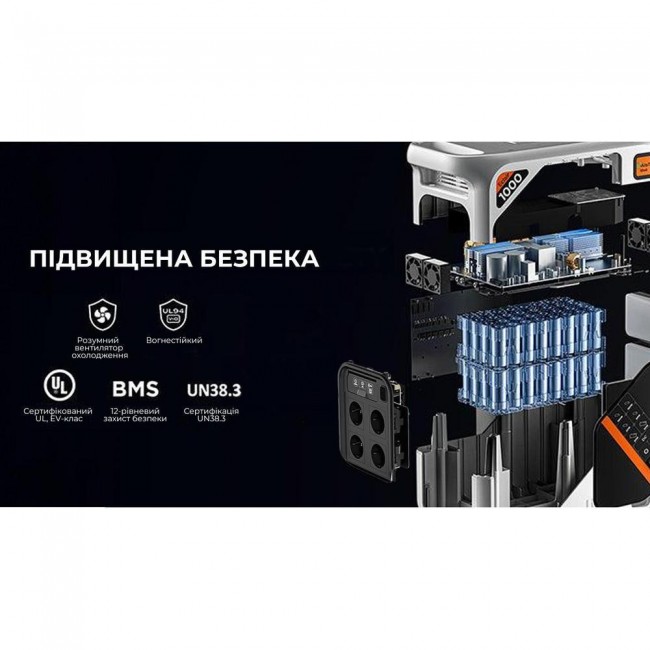 Зарядна станція Litheli 1800W 1069Wh LiFePO4 (U20EH17-0A200)