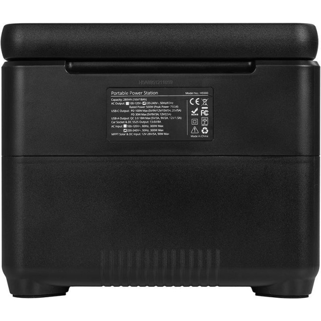 Зарядная станция PowerPlant HS500 288Wh 80000mAh 500W (PB930883)