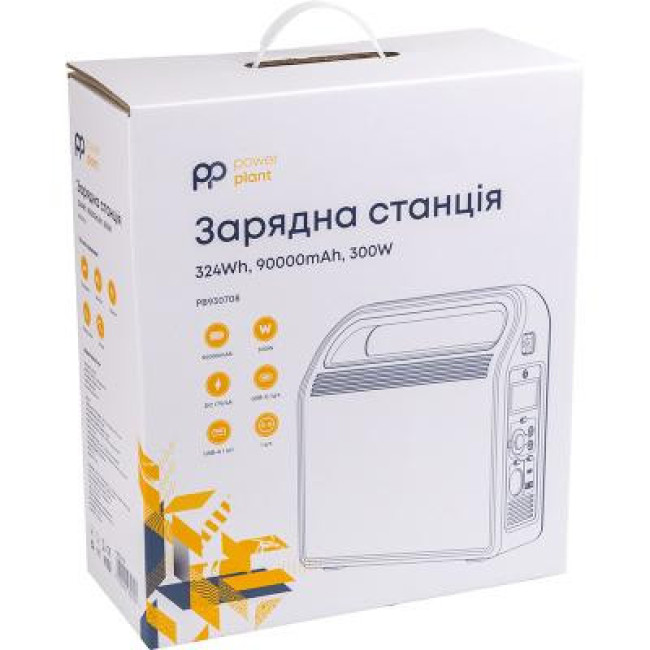 Зарядная станция PowerPlant P300W 324Wh 90000mAh (PB930708)