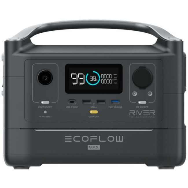 EcoFlow RIVER Max (EFRIVER600MAX-EU, PB930425)