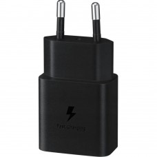Samsung 15W PD Power Adapter (with Type-C cable) Black (EP-T1510XBE)