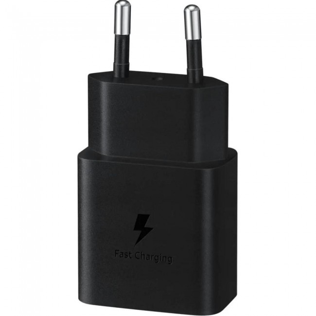 Samsung 15W PD Power Adapter (with Type-C cable) Black (EP-T1510XBE)