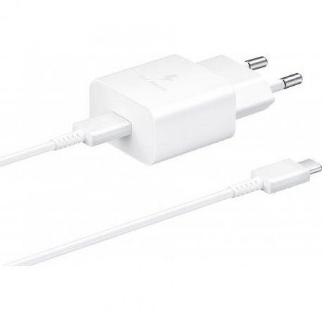 Samsung 15W PD Power Adapter (with Type-C cable) White (EP-T1510XWE)