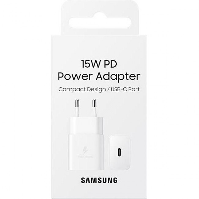 Samsung 15W PD Power Adapter (w/o cable) White (EP-T1510NWE)