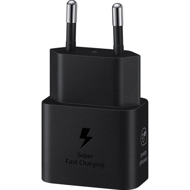 Samsung 25W PD Power Adapter (with Type-C cable) Black (EP-T2510XBE)
