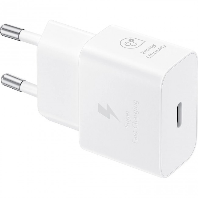 Samsung 25W PD Power Adapter (with Type-C cable) White (EP-T2510XWE)