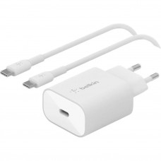 Belkin 25W USB-C PD3.0 White Type-C to Type-C cable (WCA004VF1MWH-B6)