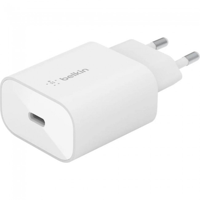 Belkin 25W USB-C PD3.0 White Type-C to Type-C cable (WCA004VF1MWH-B6)